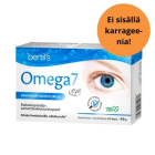 bertil's Omega7 Eye Kaksoistyrniöljy-, samettikukkauutekapseli silmille 60 kaps