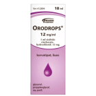 ORODROPS 12 mg/ml 10 ml korvatipat, liuos