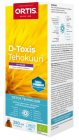 Ortis D-Toxis Detox Tehokuuri Vadelma Luomu 250 ml
