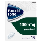 PANADOL FORTE 1000 mg 15 fol tabl, kalvopääll