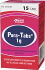 PARA-TABS 1000 mg 15 kpl tabl, kalvopääll