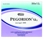 PEGORION 12 g 50x12 g jauhe oraaliliuosta varten, annospussi