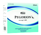 PEGORION 6 g 20x6 g jauhe oraaliliuosta varten, annospussi
