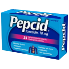 PEPCID 10 mg 24 fol tabl, kalvopääll