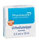 Pharmacare Urheiluteippi 2,5 cm x 10 m