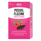 Posivil FluZink vadelma-salmiakki 40 imeskelytabl