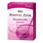 Posivil Zink mustaherukka kuumajuomajauhe 20 pss
