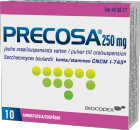 PRECOSA 250 mg 10 kpl jauhe oraalisusp varten
