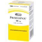 PRIMASPAN 50 mg 100 kpl enterotablettia