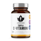 Puhdistamo Tripla C-vitamiini, 120 kaps.