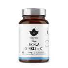 Puhdistamo Tripla Sinkki 25 mg + C, 60 kaps.