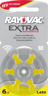 Rayovac EXTRA kuulokojeparistot 675 sininen, 6 kpl