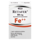 RETAFER 50 mg 100 kpl depottabl