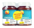 Sana-sol Omega-3 kalaöljyvalmiste säästöpakkaus, 2 x 150 kaps 