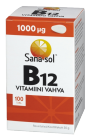 Sana-sol Vahva B12-vitamiini 1000µg, 100 tabl