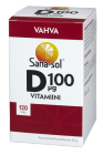 Sana-sol vahva D-vitamiini 100µg, 120 tabl