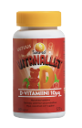 Sana-sol Vitanallet D-vitamiini 10µg mansikka/vadelma, 60 kpl 