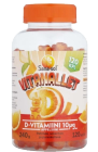 Sana-sol Vitanallet D-vitamiini 10mcg Appelsiini 120 kpl