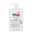 Sebamed Olive Face&Body Wash pesuneste 1000 ml pumppupullo