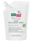 Sebamed Olive Face&Body Wash pesuneste täyttöpussi 400 ml