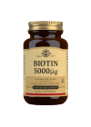 Solgar Biotiini 5000 µg, 50 kaps.