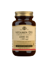 Solgar D3-vitamiini 4000 IU (100 µg), 120 kaps.