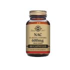 Solgar N-Asetyyli L-Kysteiini (NAC) 600 mg, 60 kaps