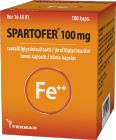 SPARTOFER 100 mg 100 fol kaps, kova