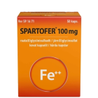 SPARTOFER 100 mg 50 fol kaps, kova