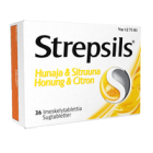 STREPSILS HUNAJA & SITRUUNA 1,2/0,6 mg 36 imeskelytablettia