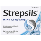 STREPSILS MINT 1,2/0,6 mg 24 fol imeskelytabl