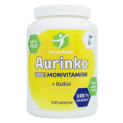 Terveyskaista Aurinko 100% Monivitamiini + Koliini 100 tabl