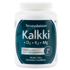 Terveyskaista Kalkki+D3+K2+MG, 90 tabl