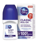 Triple Dry 100h Classic antiperspirant roll-on tuoksuton 50 ml