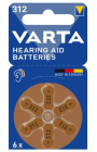 Varta Kuulokojeparisto V312 6kpl