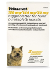 Veloxa vet 150 mg / 144 mg / 50 mg 2 fol purutabletti