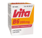 VITA-B6 200 mg 50 kpl tabl