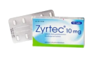ZYRTEC 10 mg 10 fol tabl, kalvopääll