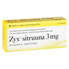 ZYX SITRUUNA 3 mg 20 fol imeskelytabl